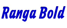 Ranga Bold font